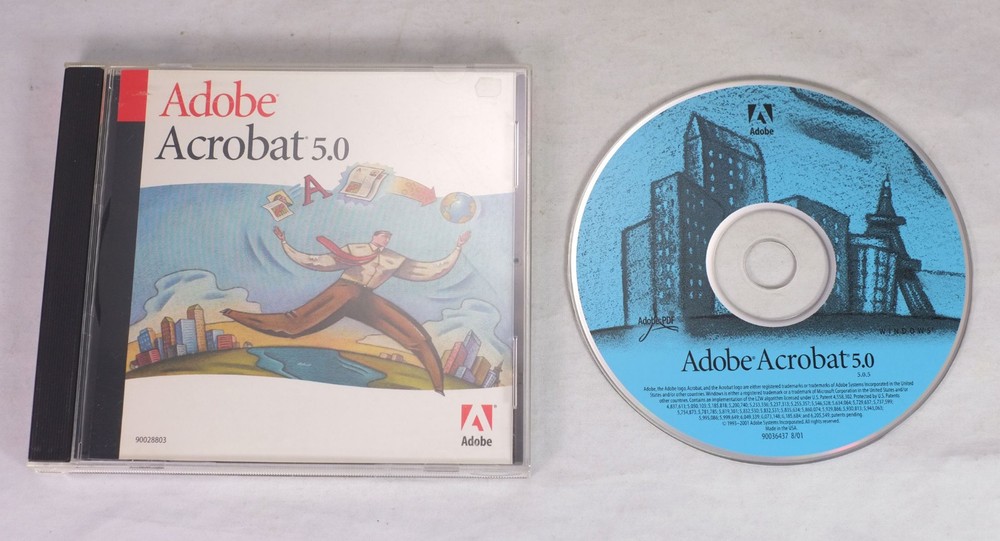 Adobe Acrobat 5.0 Software CD for Windows