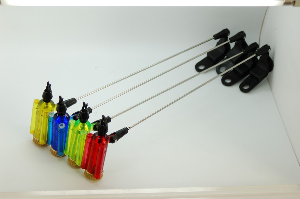 ROCKET BITE INDICATOR,BOBBIN SWINGERS,BOBBIN HANGERS,4 COLOURS