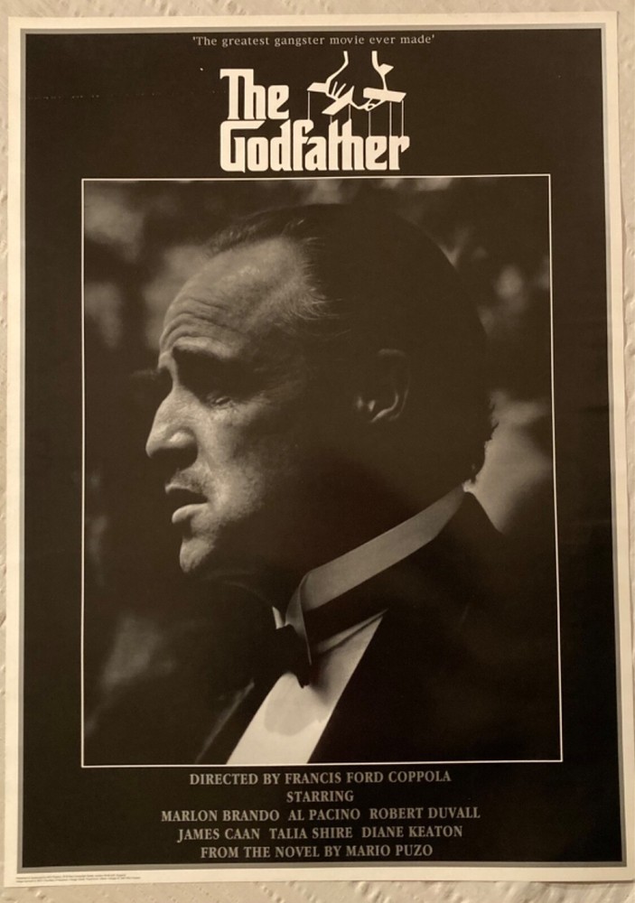 The Godfather Marlon Brando 1997 Poster WCI London
