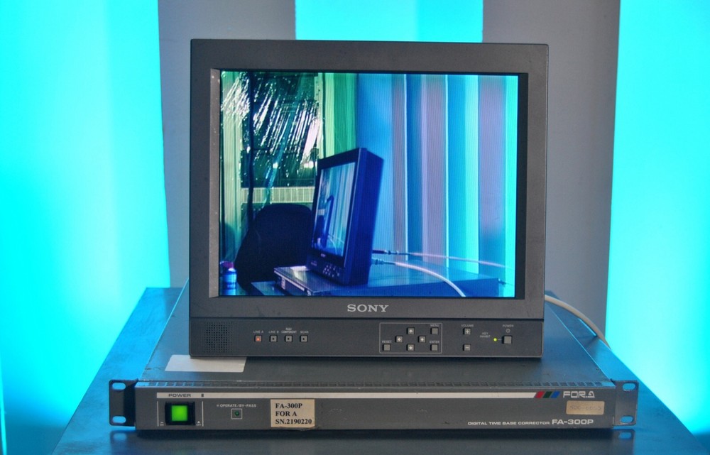 Working Broadcast FOR-A FA-300P Time Base Corrector TBC