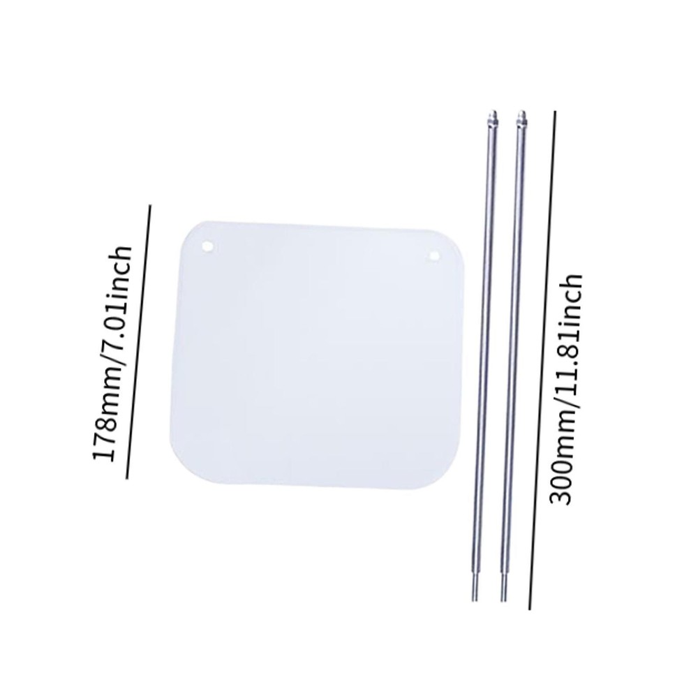 Splash Guard Acrylic Bezel Mosaic Making Glass Processing Easy Installation