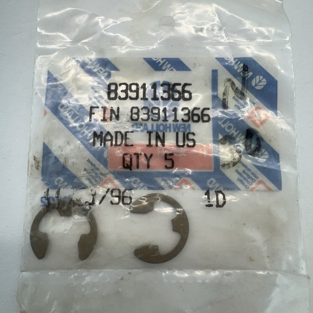 New Holland Snap Ring Part # 83911366