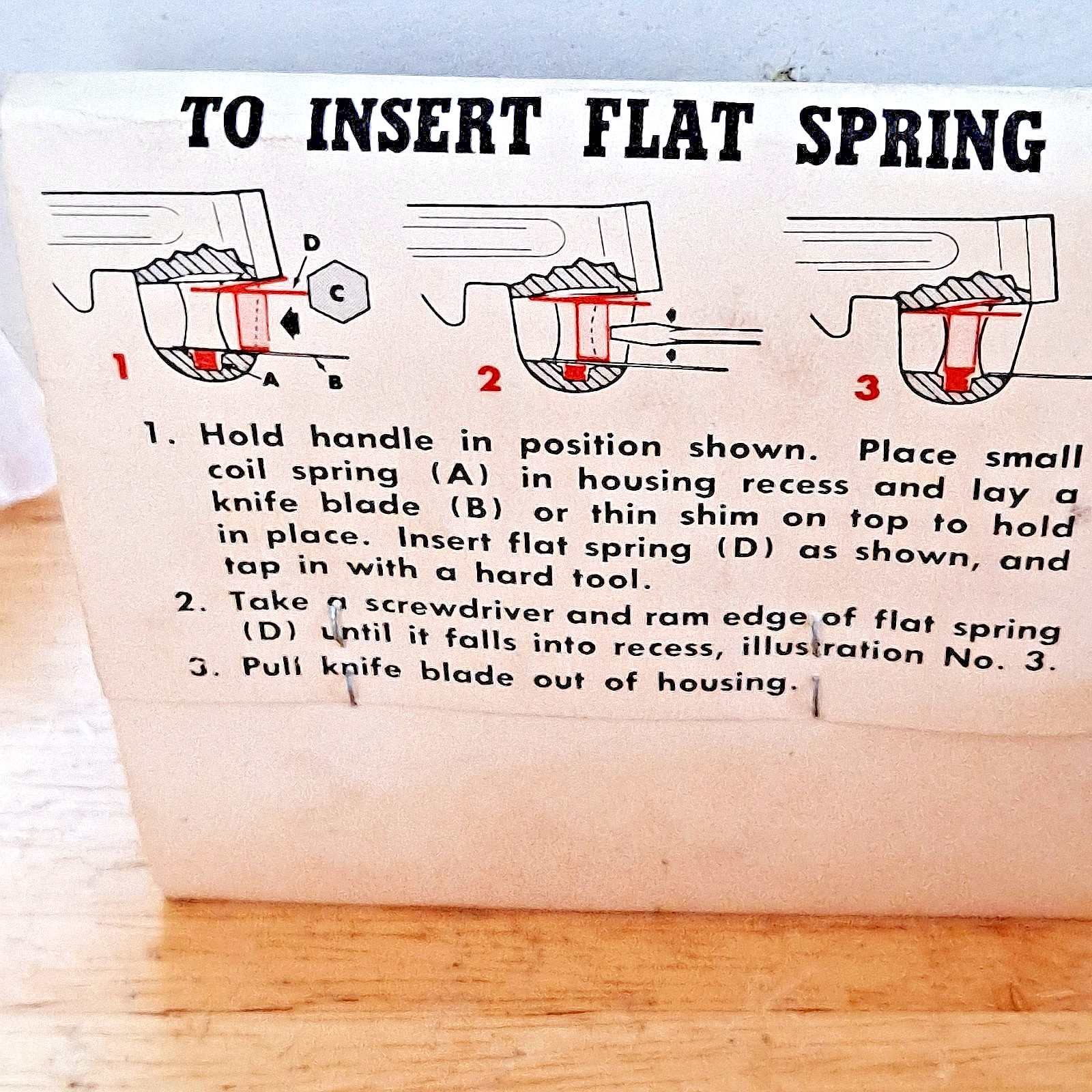 RIDGID 36" Coil & Flat Spring 31730 E2678 Fits 36" Pipe Wrench FREE SHIPPING