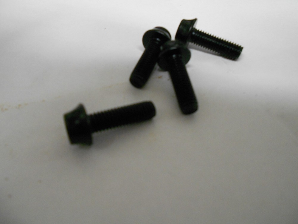 2 pair Wolf tooth alloy bottle cage bolt blk