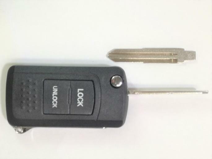 Shell Cover Case Transformed Into Retractable Snap For Pajero Key