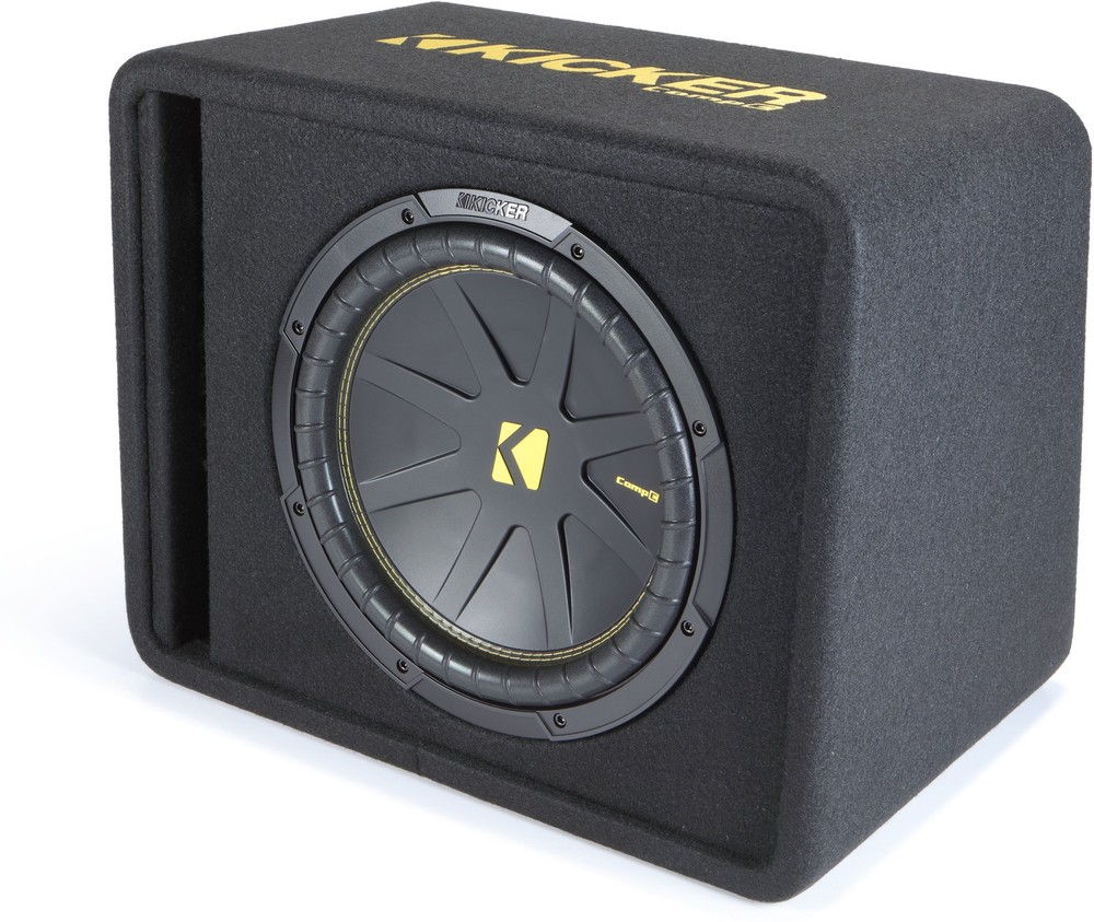 Kicker CompC 50VCWC122 12" 2-ohm Vented Loaded Enclosure