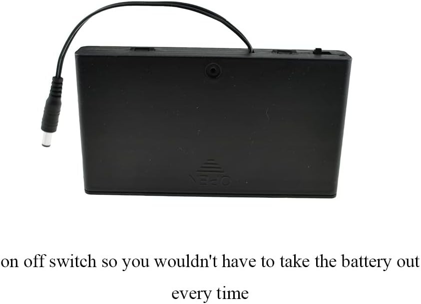 Efficient 12V Battery Supply Holder - Quick Access for Wireless Cameras & Lights