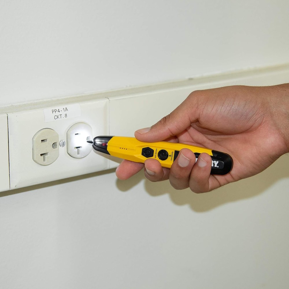 Sperry Instruments VD6509 Adjustable Non-Contact Detector with yellow