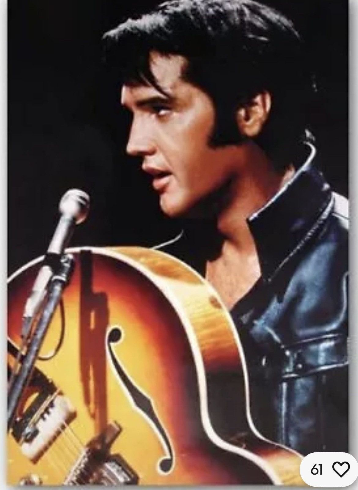 Elvis Presley - The King of Rock 'n' Roll 24"x 36" Art Print Poster Still Sealed