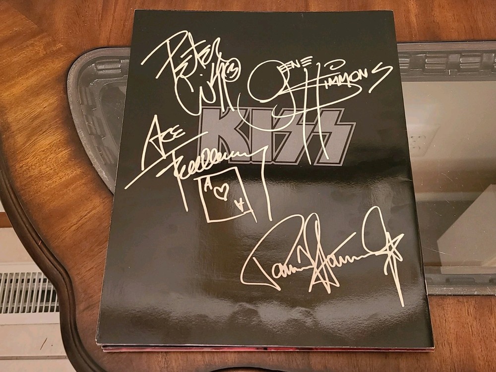 Lot of 6 KISS Concert Programs (4) Alive Worldwide-Psycho Circus-Farewell