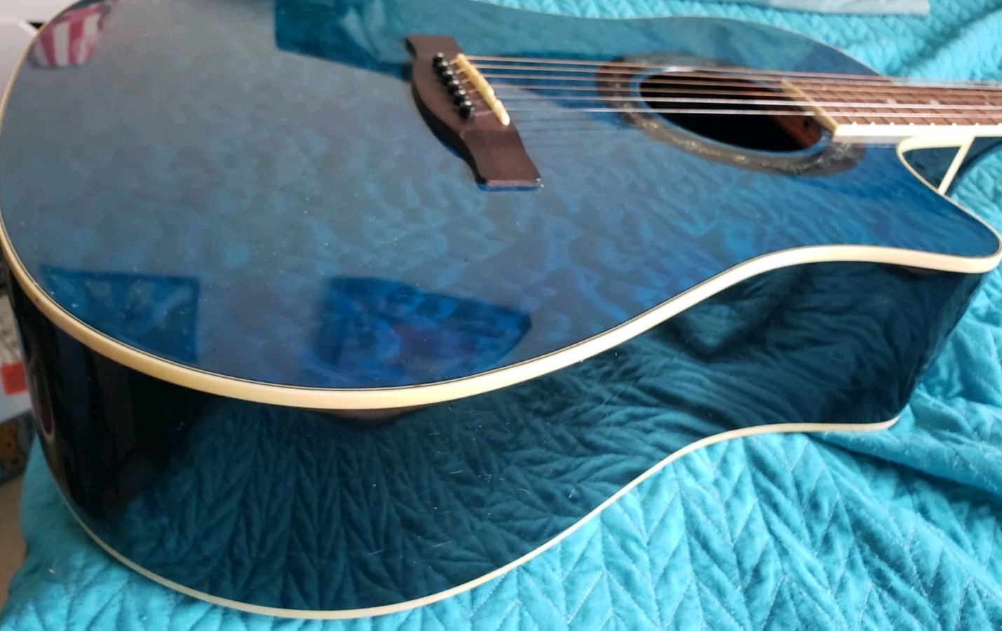 Fender T-bucket Electric Acoustic Guitar 300CE As-is