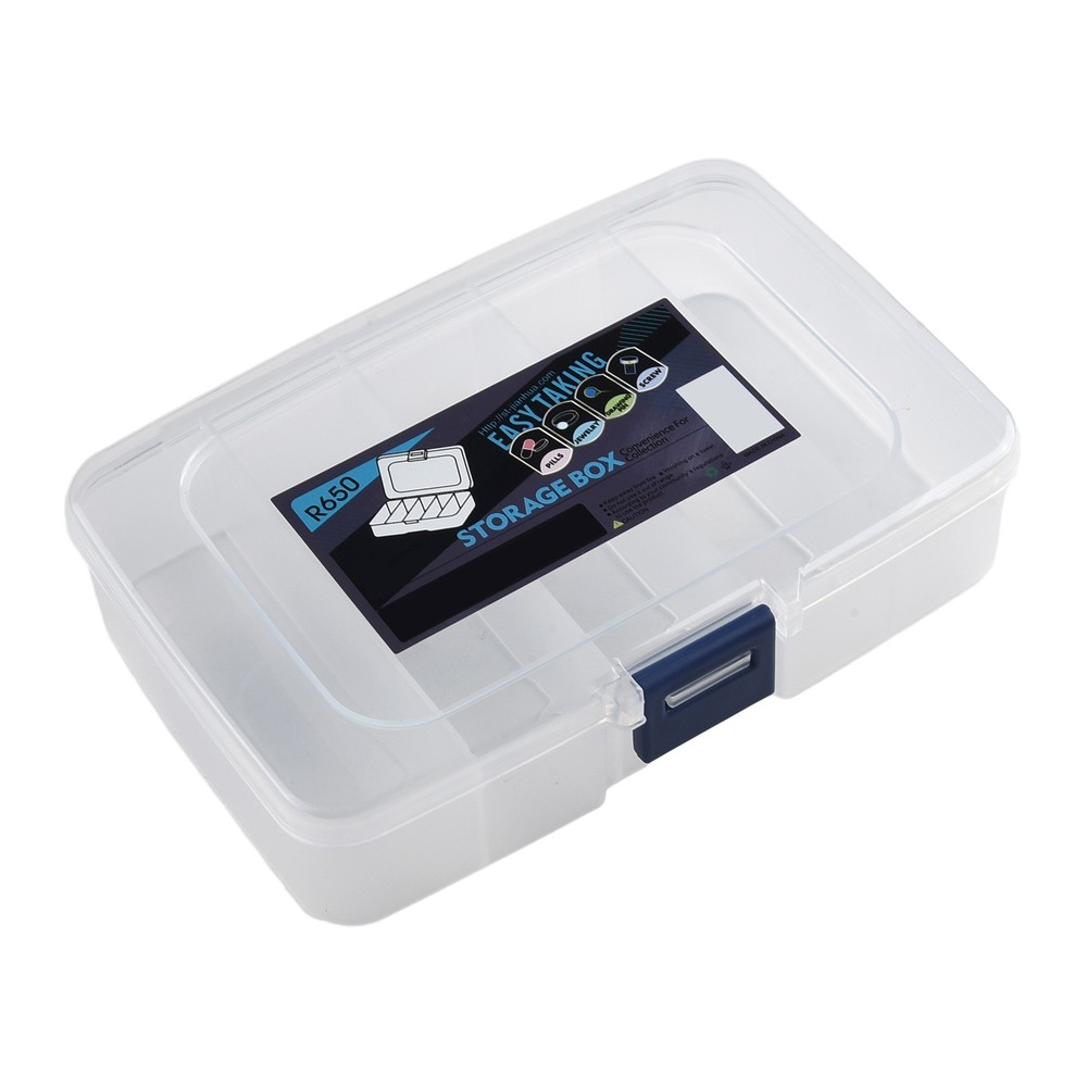Tool Screws Box Case Box Craft Organizer IC Storage PP Tool Screws Translucent