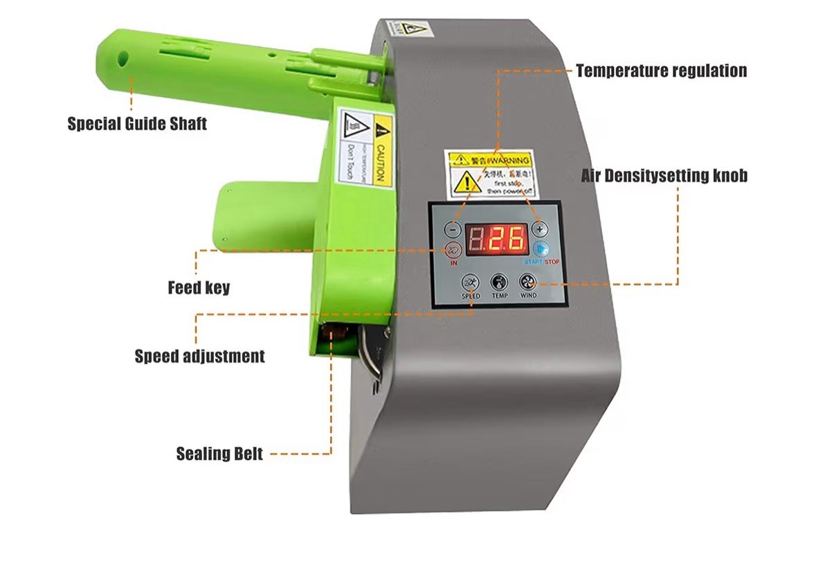 Air Cushion Machine Portable 12 M/Min Speed Air Pillow Machine - **READ**