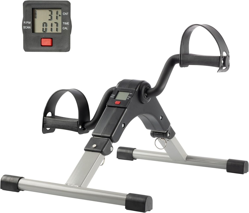 Mini Foldable Exercise Bike with Electronic Display – Ideal for Physical Therapy