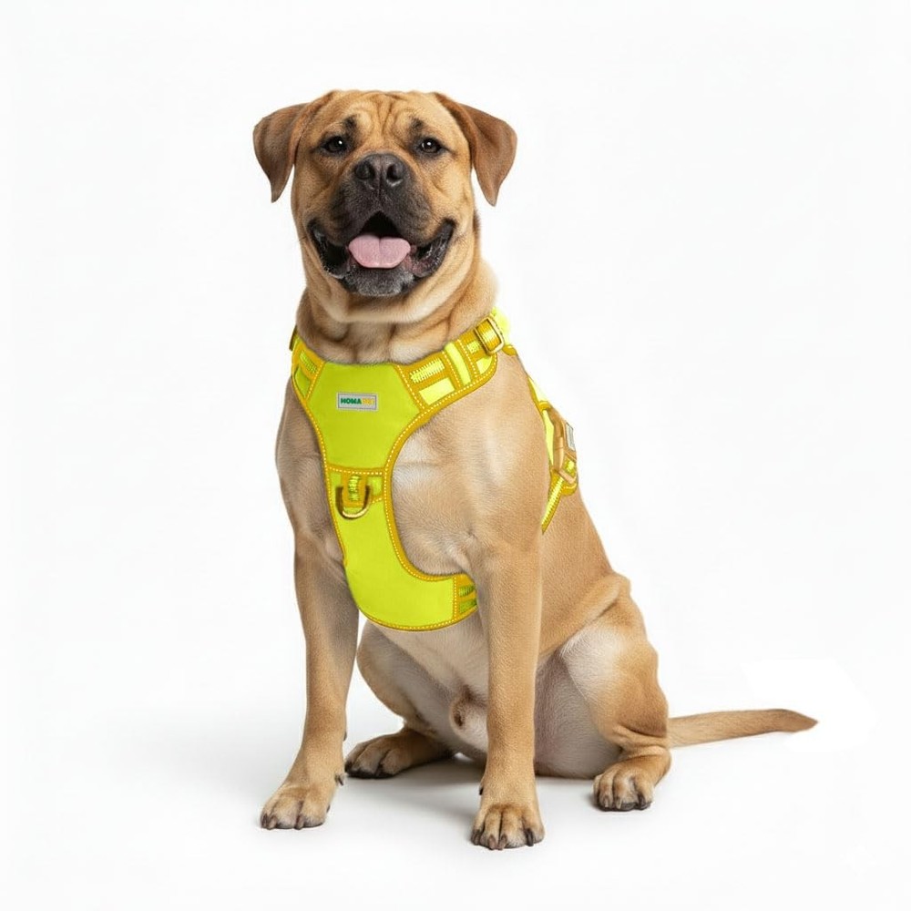 . Premium No-Pull Tactical Dog Harness with Adjustable Straps Soft Padded Des...