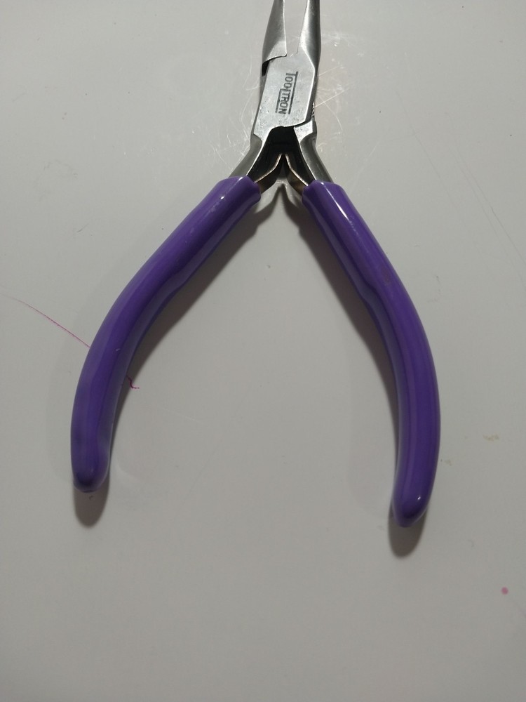 5" Micro Mini Bent Nose Pliers