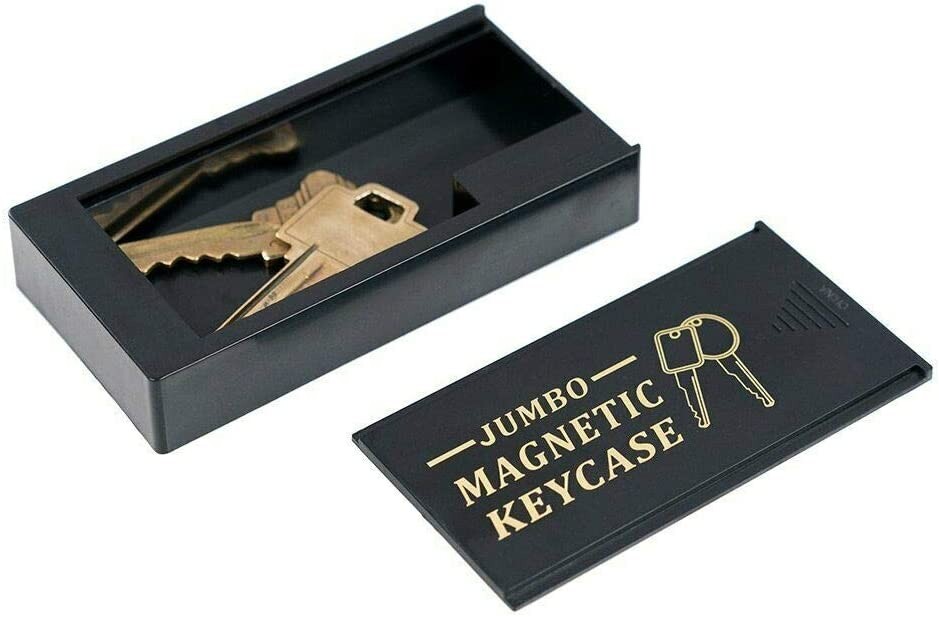 WYZworks LARGE MAGNETIC Hide A Key Spare Cash Safe Holder Outdoor Compartment