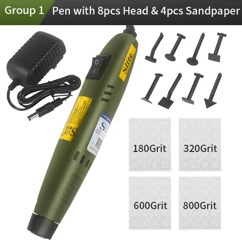 220V Pen Type Mini Sander Stroke Grinder Tool Reciprocating Sander Model Sander