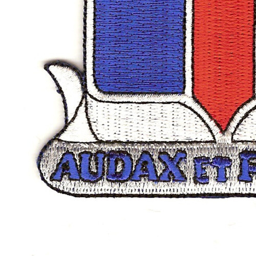 74th Infantry Regiment Patch Audax Et Fortis