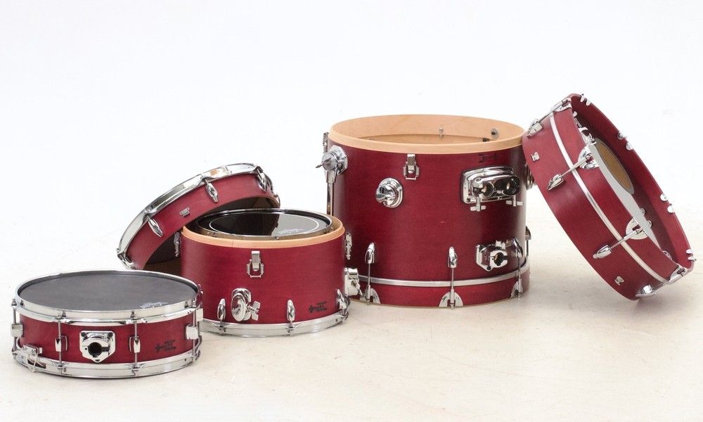 TreeHouse Custom Drums Compact Nesting Kit "Spicy Compact Bordeaux"