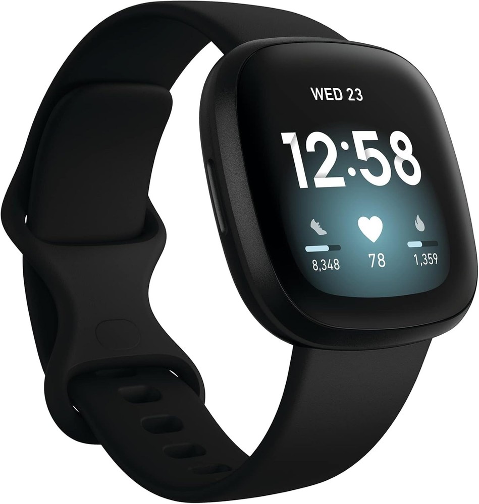 Fitbit Versa 3 Black/Black (FB511BKBK)