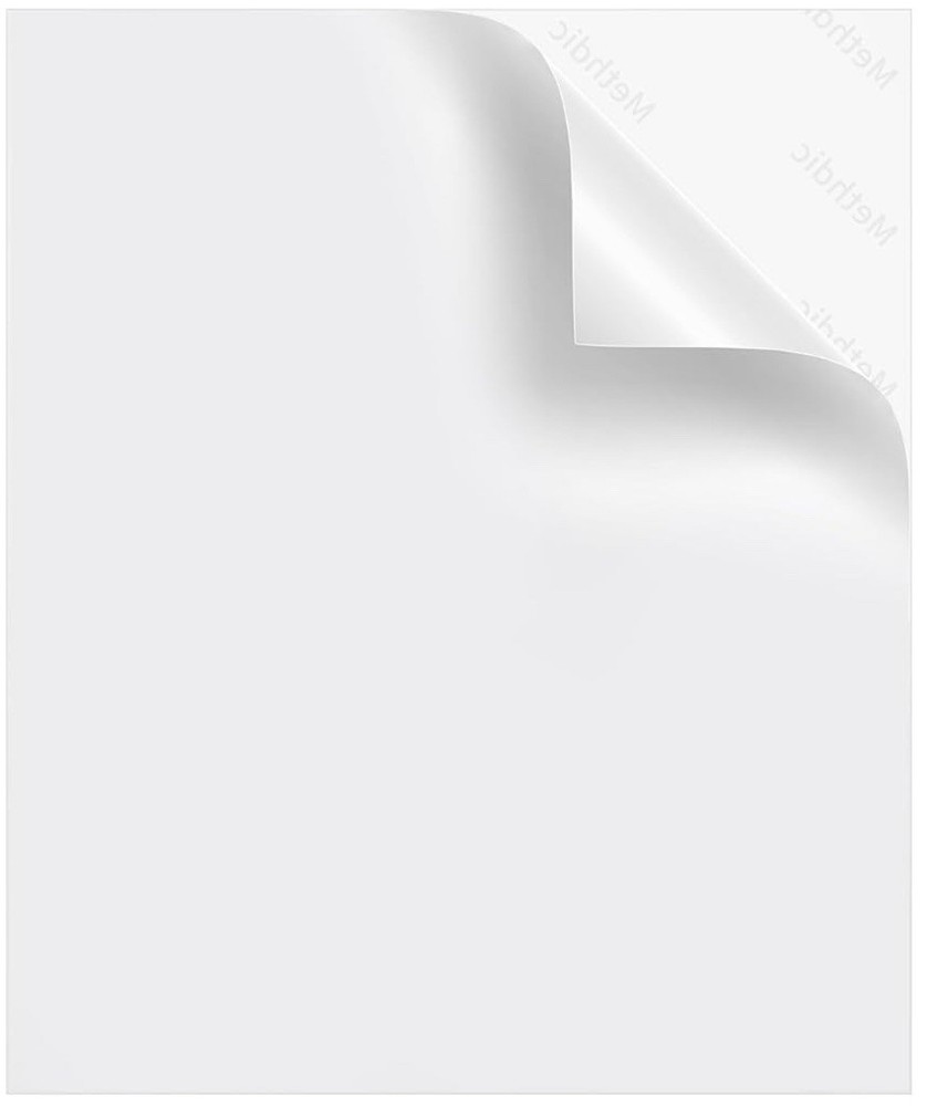 100 pcs translucent vinyl sticker paper for inkjet printer