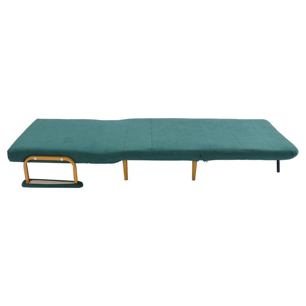 Convertible Sofa Bed with Adjtable Backrest and Stylish Design US~