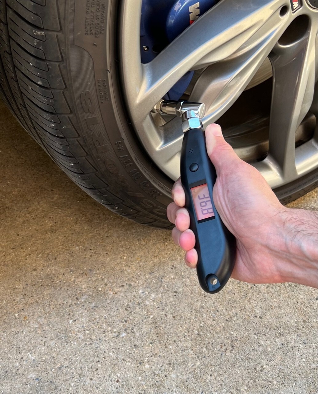 Silverback Automotive Professional Digital Tire Pressure Gauge, 0-150 PSI