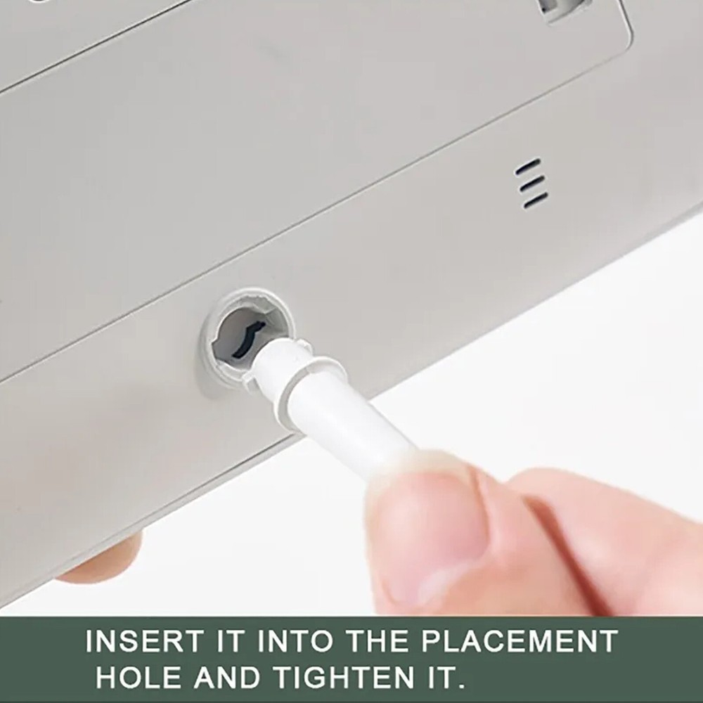 Digital LED Wall Clock Alarm Humidity Temperature Display Desktop Clock Large