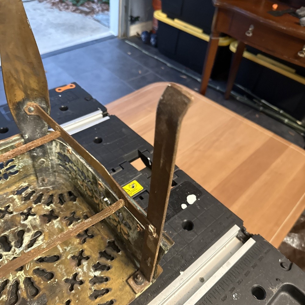 Victorian Brass Footman