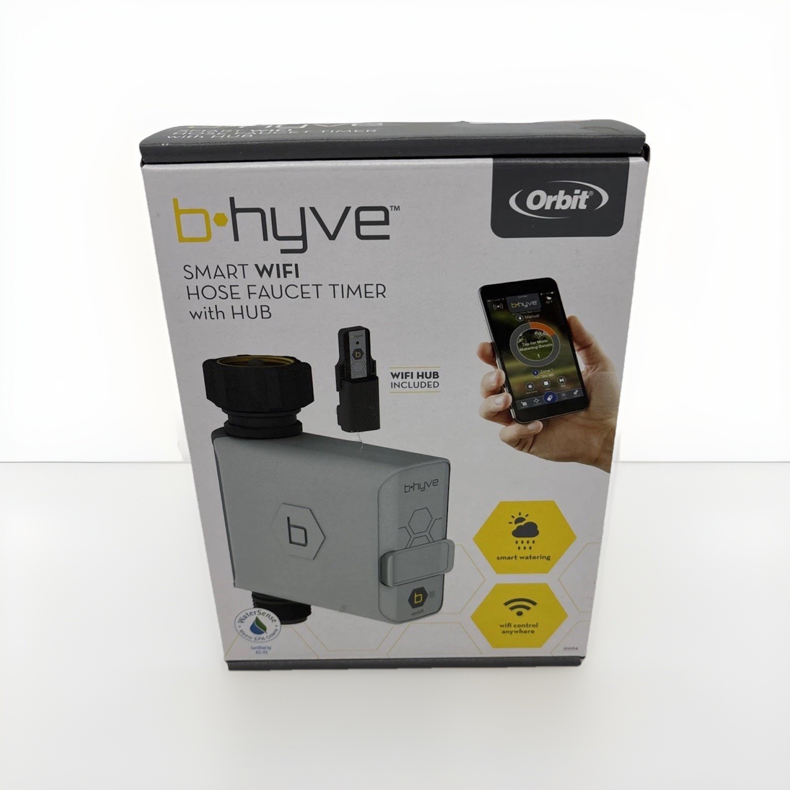 Orbit 21004 B-hyve Smart Hose Watering Timer with Wi-Fi Hub BRAN NEW! - SEALED!