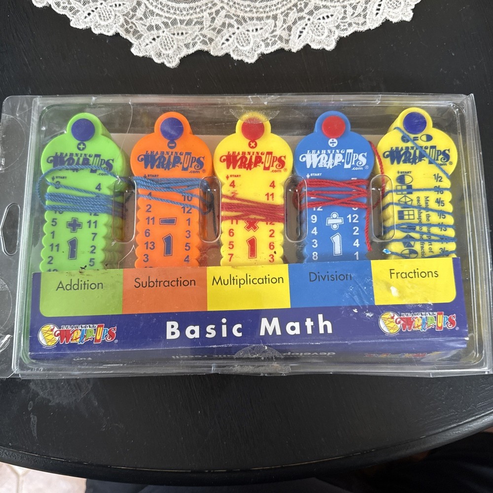 Learning Wrap-Ups Basic Math Self Correcting Learning Educational