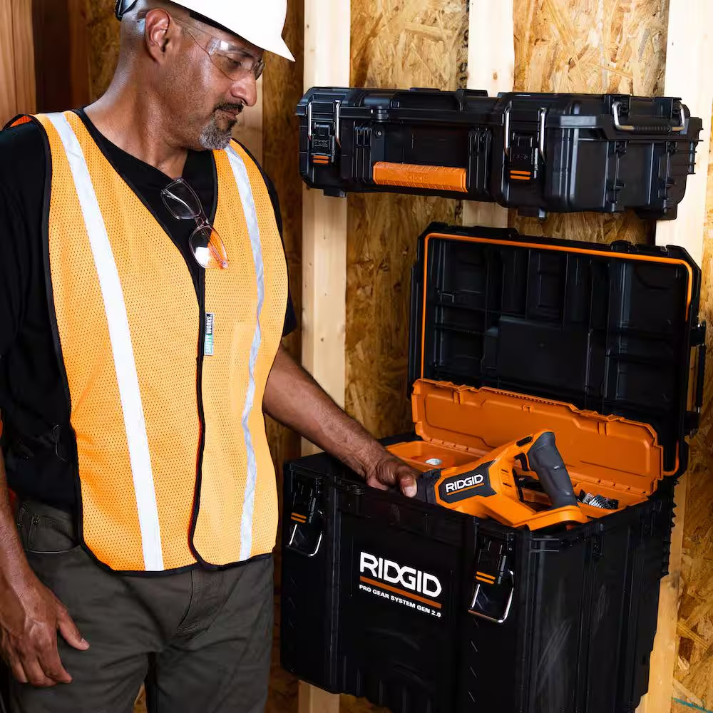 Pro Gear System Gen 2.0 Durable XL 22 In. Stackable Tool Box for Storage and Tra