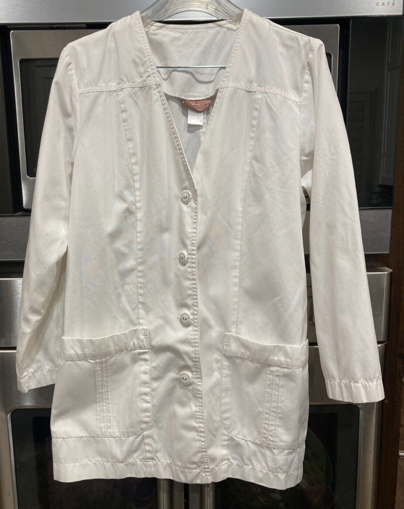 Lab Coat Katherine Heigl Collection Mediun Button Down, Pockets