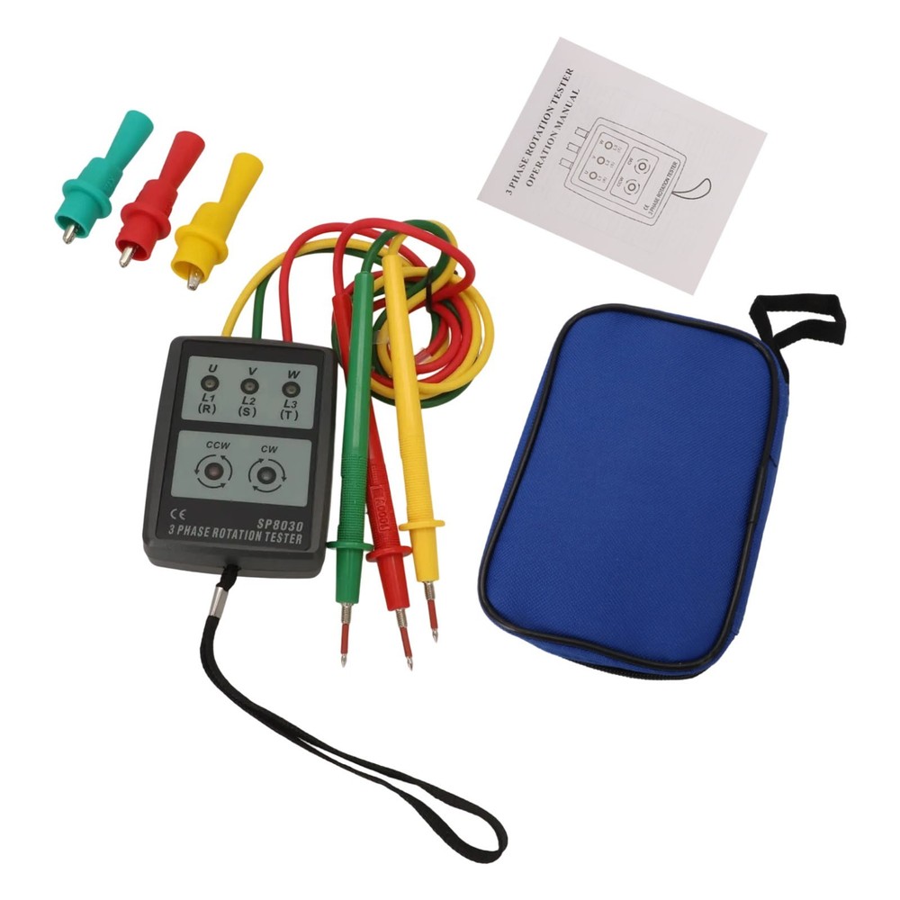 AC Voltage Tester Portable Design for Accurate Three Phase Measurements