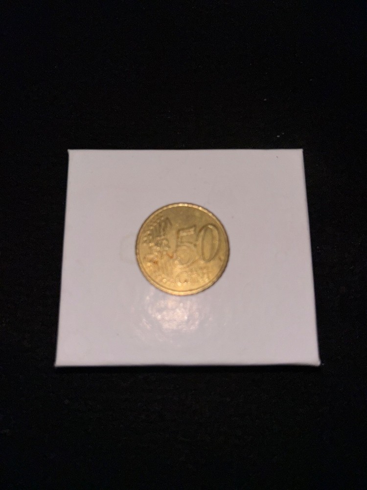 2002 50 cent uro coin