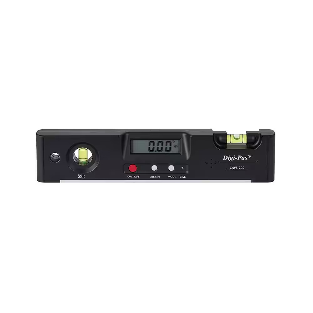 7 In. Electronic Torpedo Level with Protractor Angle Gauge Angle Finder Bevel Ga