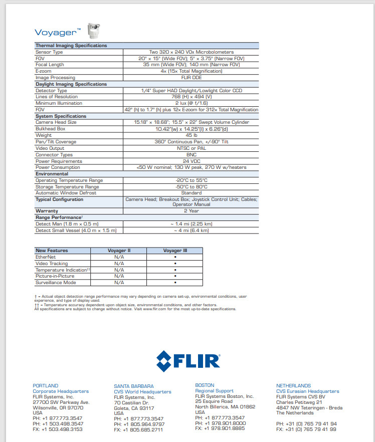 Flir Voyager III