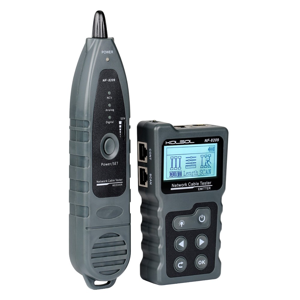 Network Cable Tester Test Cat5 Cat6 Lan POE Wire Checker Cable Wiremap Tester