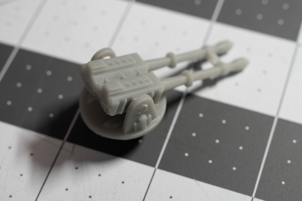 Star Wars Vintage Y Wing Cannon with Base Replacement Part Reproduction