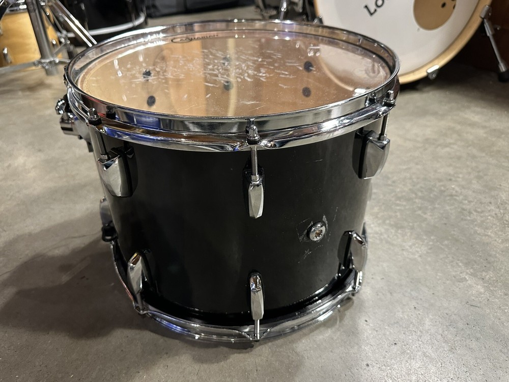 14" Pearl Studio Session CLASSIC Rack Tom BLACK 10x14 OptiMount MINTY!! #BL2