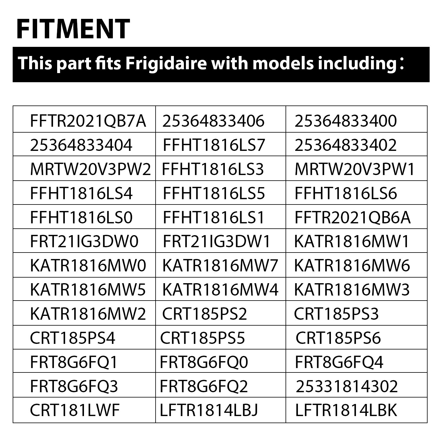#240534901 AP3214630 Refrigerator Door Shelf Rack Bar Retainer For Frigidaire