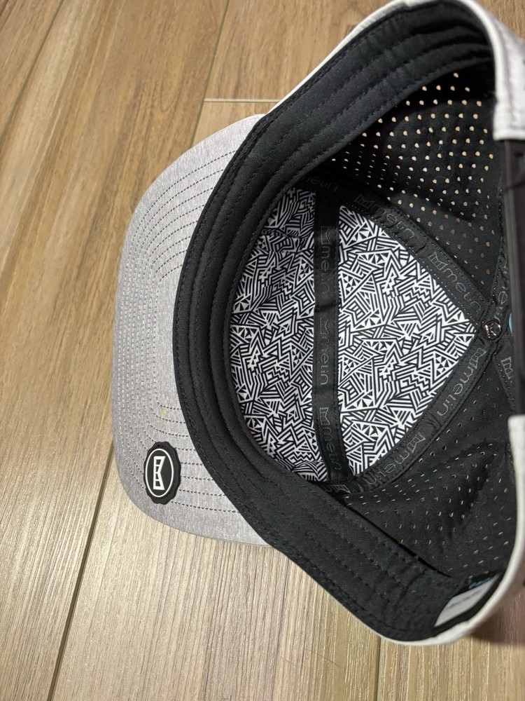 Melin Trenches Icon Hydro Hat Grey Baylor Bears Custom Patch 60cm