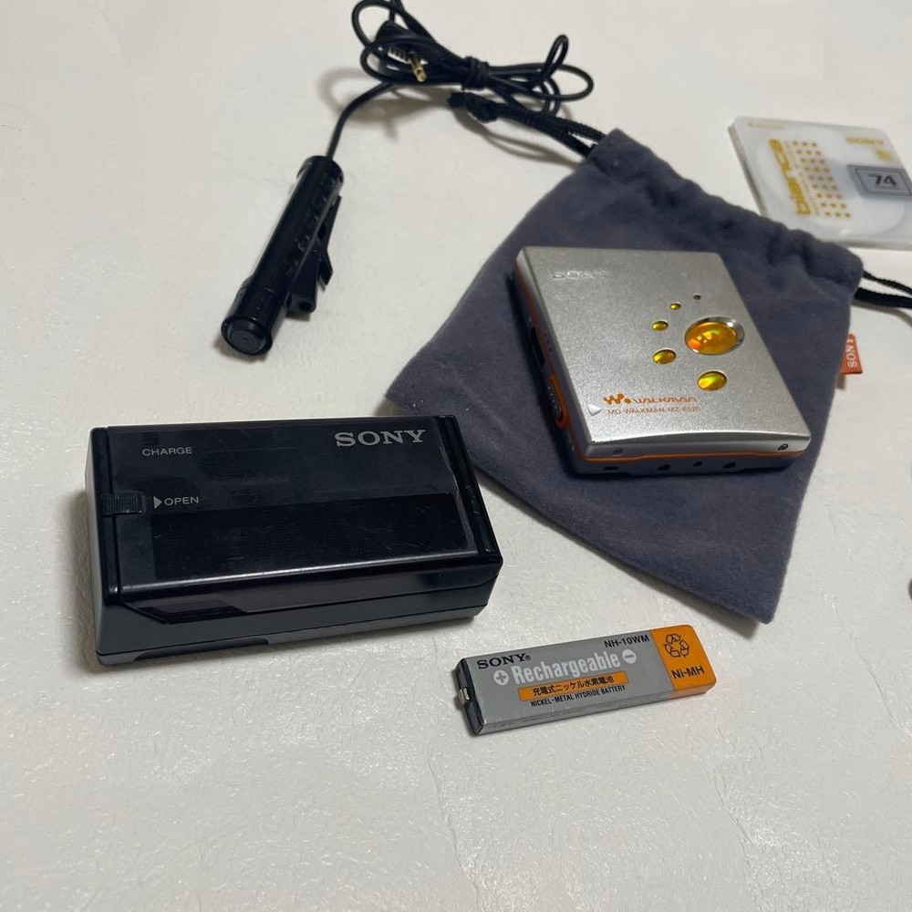 Sony MZ-E520 MD Walkman Minidisc Player MDLP #0023