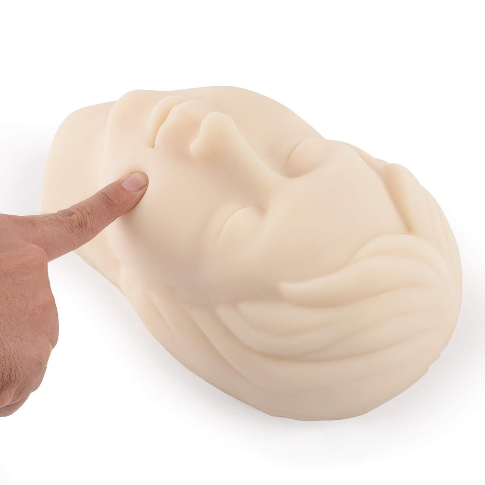 Injection Training Mannequin Face Model Head Model for Micro-Plastic Teaching...