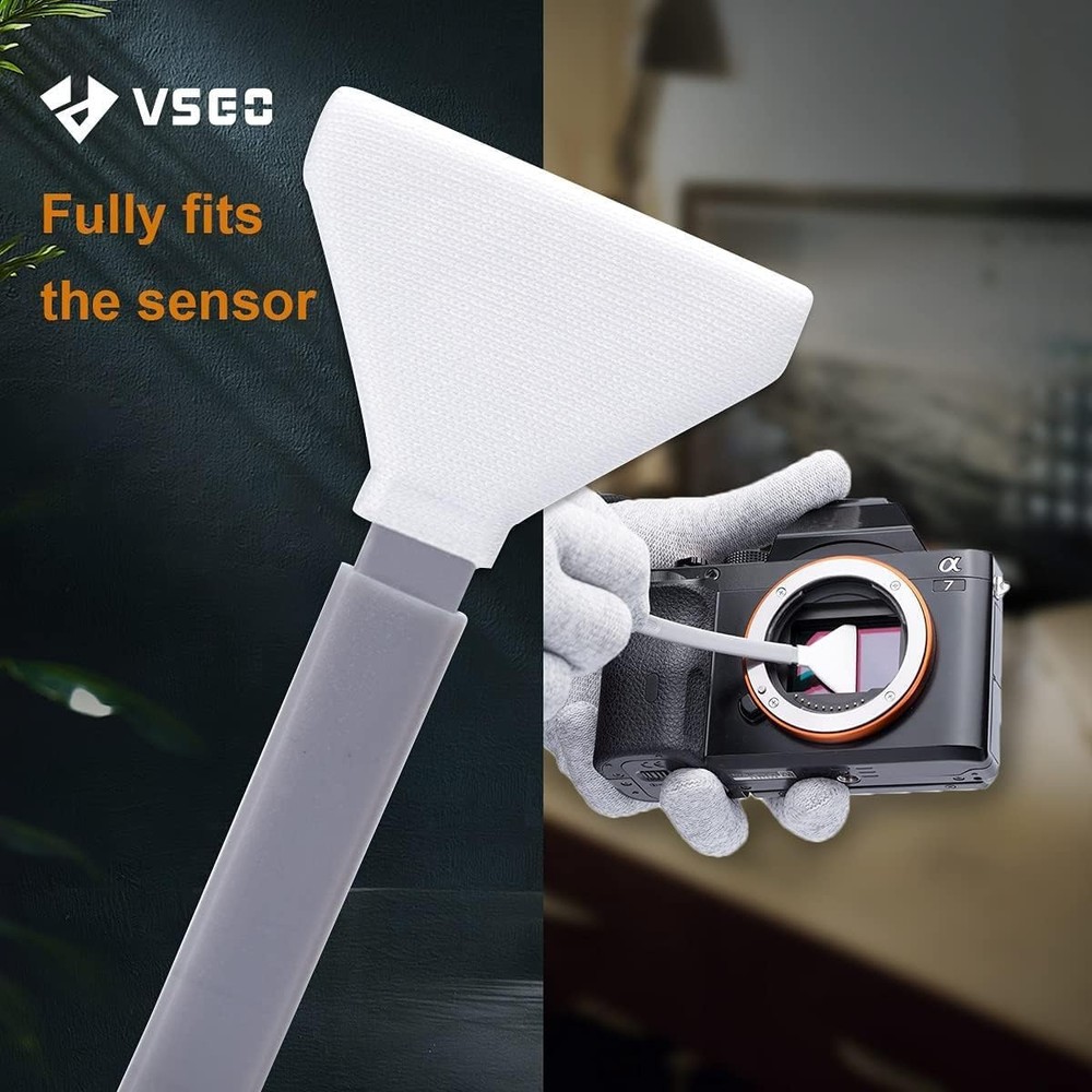 VSGO VS-S03E New Full Frame Camera Cleaning Kit 12pcs Sensor Black, White