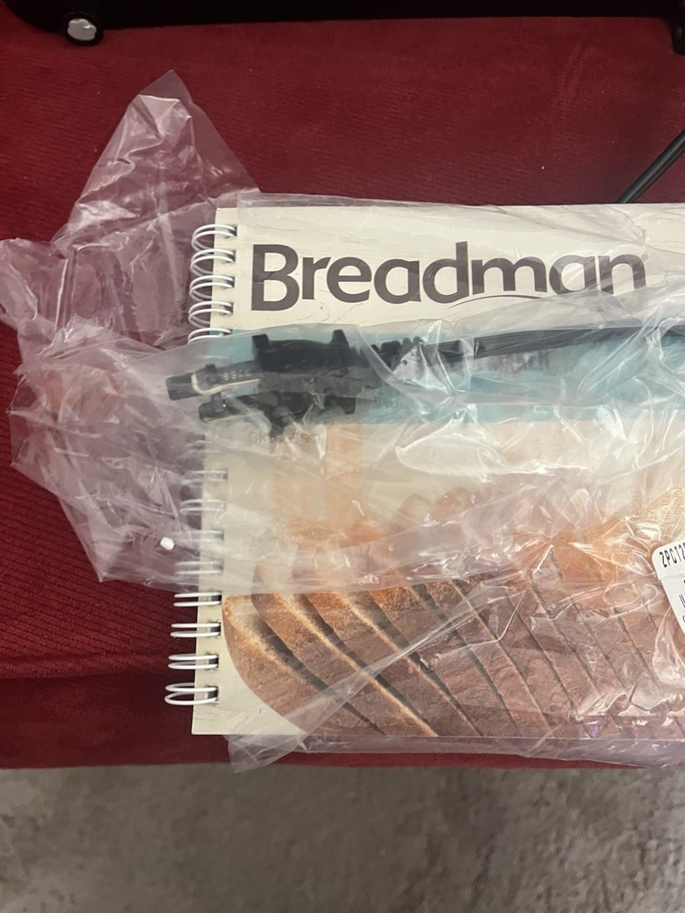 Breadman Professional BK1065SQ 2lb Bread Maker - Silver Chrome New Incomplete