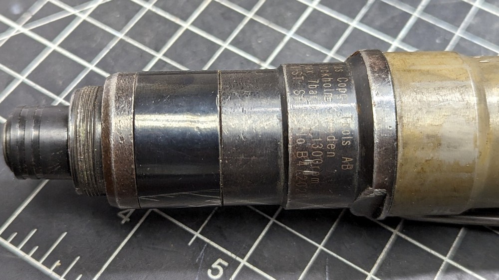 Atlas Copco Pneumatic Air Inline Screw Nut Runner Driver Screwdriver [A10B5]