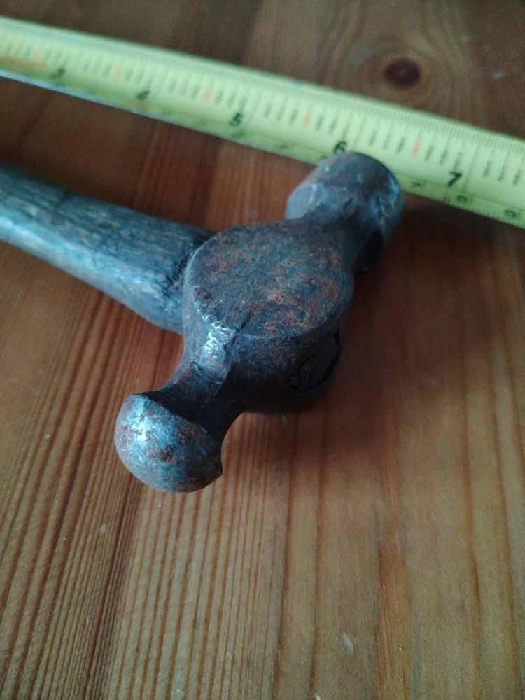 ⚡6.5" Small Ball Peen Hammer Workshop Metalwork Blacksmith Used Tool