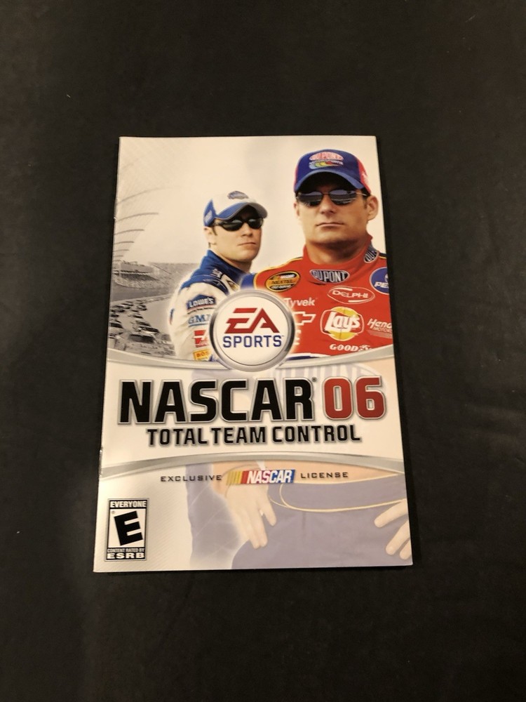 Nascar 06 ps2 Manual Only